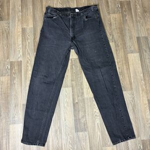 Vintage 90s Levi’s 550 Orange Tab Jeans Men’s 40x34 Black USA Made 1994 B1